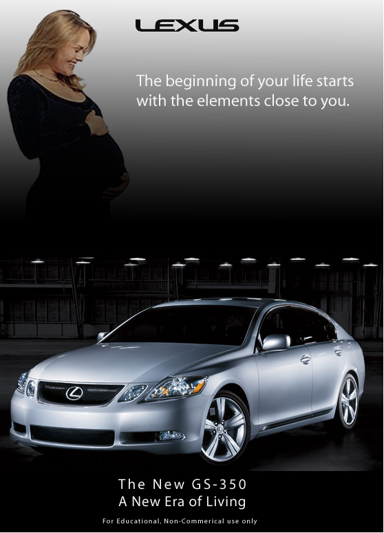 Car Advertisement advert Concept Website
